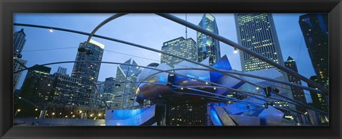 Framed Jay Pritzker Pavilion, Millennium Park, Chicago, Illinois Print