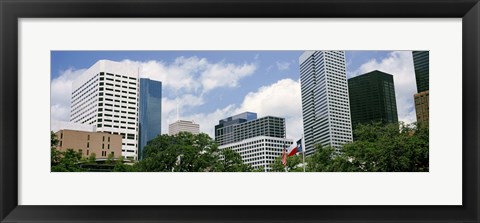 Framed Downtown Houston, Texas, USA Print