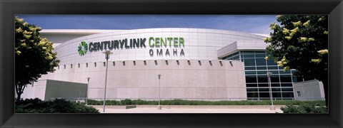 Framed Facade of a convention center, Century Link Center, Omaha, Nebraska, USA Print