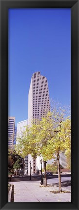 Framed Mailbox building in a city, Wells Fargo Center, Denver, Colorado, USA Print