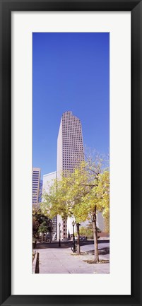 Framed Mailbox building in a city, Wells Fargo Center, Denver, Colorado, USA Print