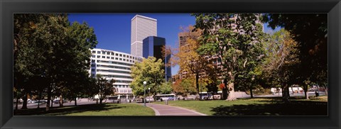 Framed Denver Post Building, Denver, Colorado, USA Print