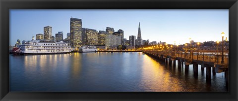 Framed San Francisco Pier, San Francisco, Califorina Print