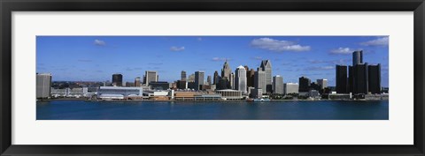 Framed USA, Michigan, Detroit Print