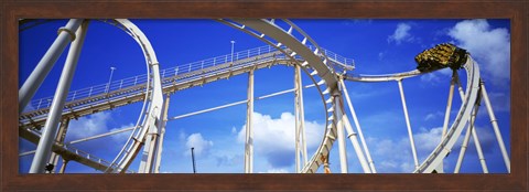 Framed Batman The Escape Rollercoaster, Astroworld, Houston, Texas, USA Print