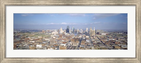 Framed Buildings in a city, Hyatt Regency Crown Center, Kansas City, Jackson County, Missouri, USA Print