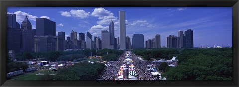 Framed Taste of Chicago Chicago IL Print