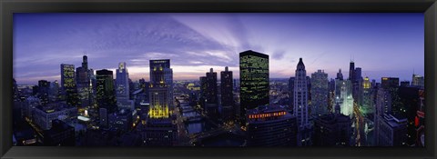 Framed Skyscrapers, Chicago, Illinois, USA Print