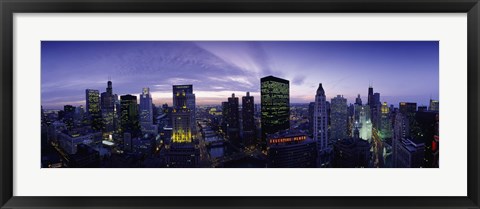 Framed Skyscrapers, Chicago, Illinois, USA Print