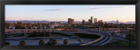 Framed USA, Arizona, Phoenix, sunset Print