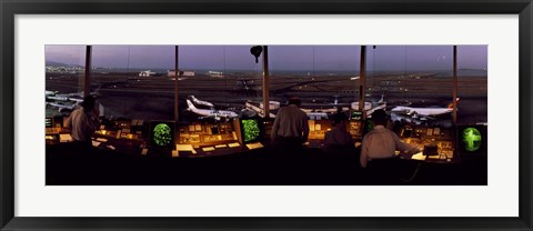 Framed San Francisco Intl Airport Control Tower San Francisco CA Print