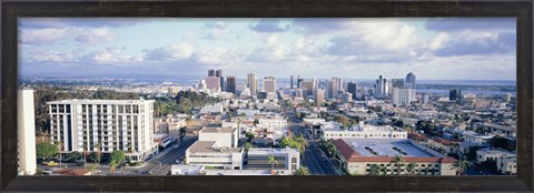 Framed Clouds Over San Diego Print