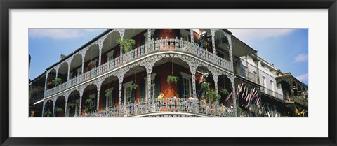 Framed French Quarter New Orleans LA USA Print