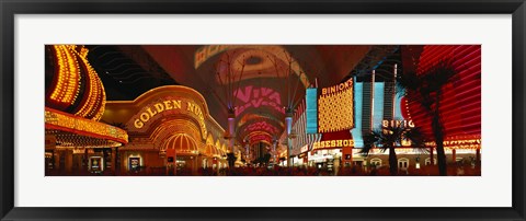 Framed Fremont Street Las Vegas NV USA Print