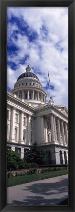 Framed State Capital Sacramento CA USA Print