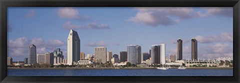 Framed Buildings in San Diego, California Print