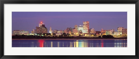 Framed Dusk, Memphis, Tennessee, USA Print