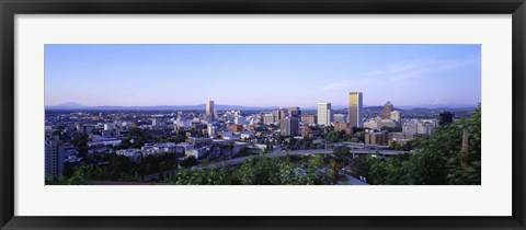 Framed Portland OR USA Print