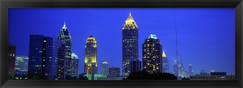 Framed Evening, Atlanta, Georgia, USA Print