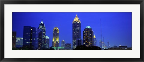 Framed Evening, Atlanta, Georgia, USA Print