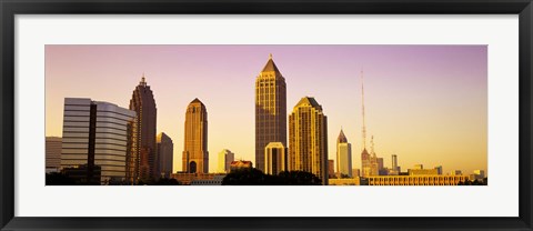 Framed Sunrise, Atlanta, Georgia, USA Print