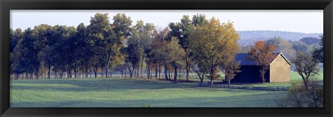 Framed Barn Baltimore County MD USA Print