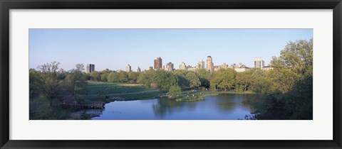 Framed Central Park, Upper East Side, NYC, New York City, New York State, USA Print