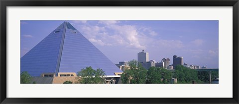 Framed Pyramid Memphis TN Print