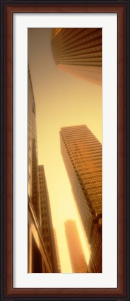 Framed Buildings in the Financial district, San Francisco, California Print