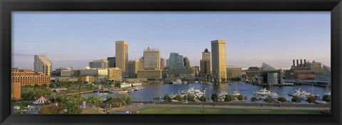 Framed Baltimore MD Print