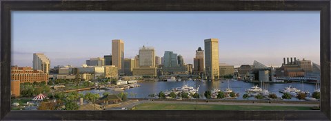 Framed Baltimore MD Print