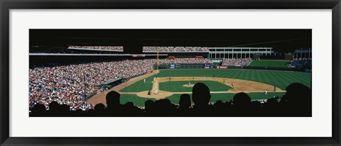 Framed Ballpark in Arlington Print