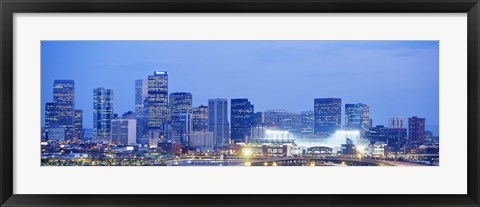 Framed Denver Colorado USA Print