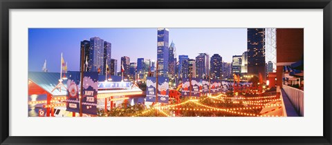 Framed Navy Pier Chicago IL Print