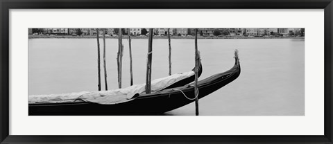 Framed Gondola in a lake, Oakland, California, USA Print