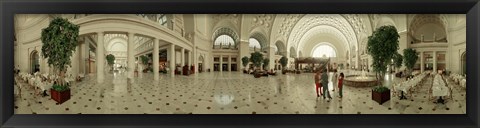 Framed Interior Union Station Washington DC Print