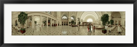 Framed Interior Union Station Washington DC Print