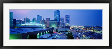 Framed Ft Worth, Texas, USA Print