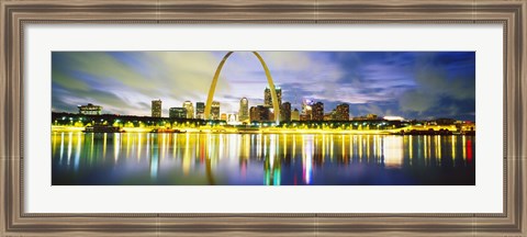 Framed Evening, St Louis, Missouri, USA Print