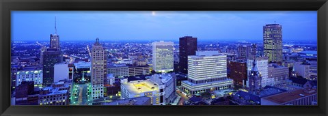 Framed Evening, Buffalo, New York State, USA Print