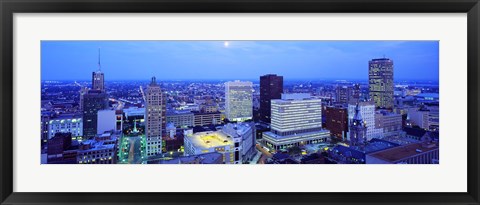 Framed Evening, Buffalo, New York State, USA Print