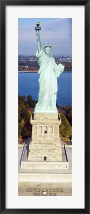 Framed Statue Of Liberty, New York, NYC, New York City, New York State, USA Print