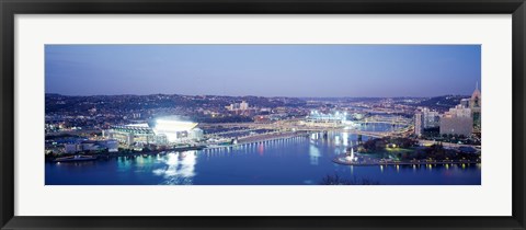 Framed Heinz Stadium, Pittsburgh PA Print