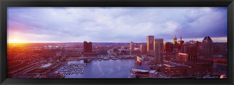 Framed Baltimore Maryland USA Print