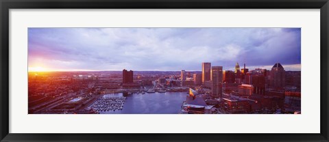 Framed Baltimore Maryland USA Print