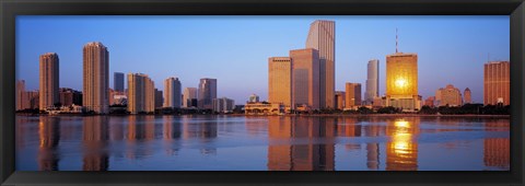 Framed Sunrise, Miami, Florida, USA Print