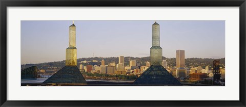 Framed Convention Center, Portland, Oregon Print