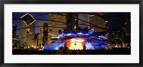 Framed Pritzker Pavilion, Millennium Park, Chicago, Illinois, USA Print