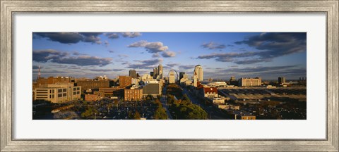 Framed High Angle View of St. Louis, Missouri Print