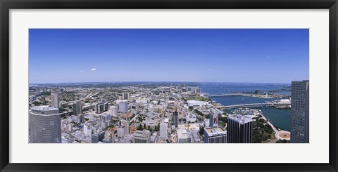 Framed Miami, Florida Print